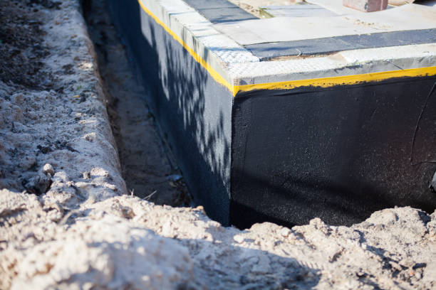 Professional Foundation Crack Repair technician working in North Liberty, IN